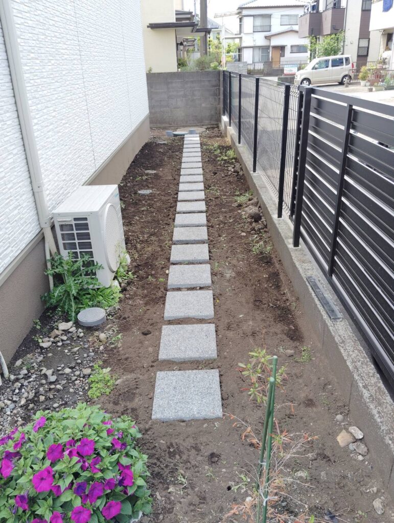 町田市の通路工事の写真